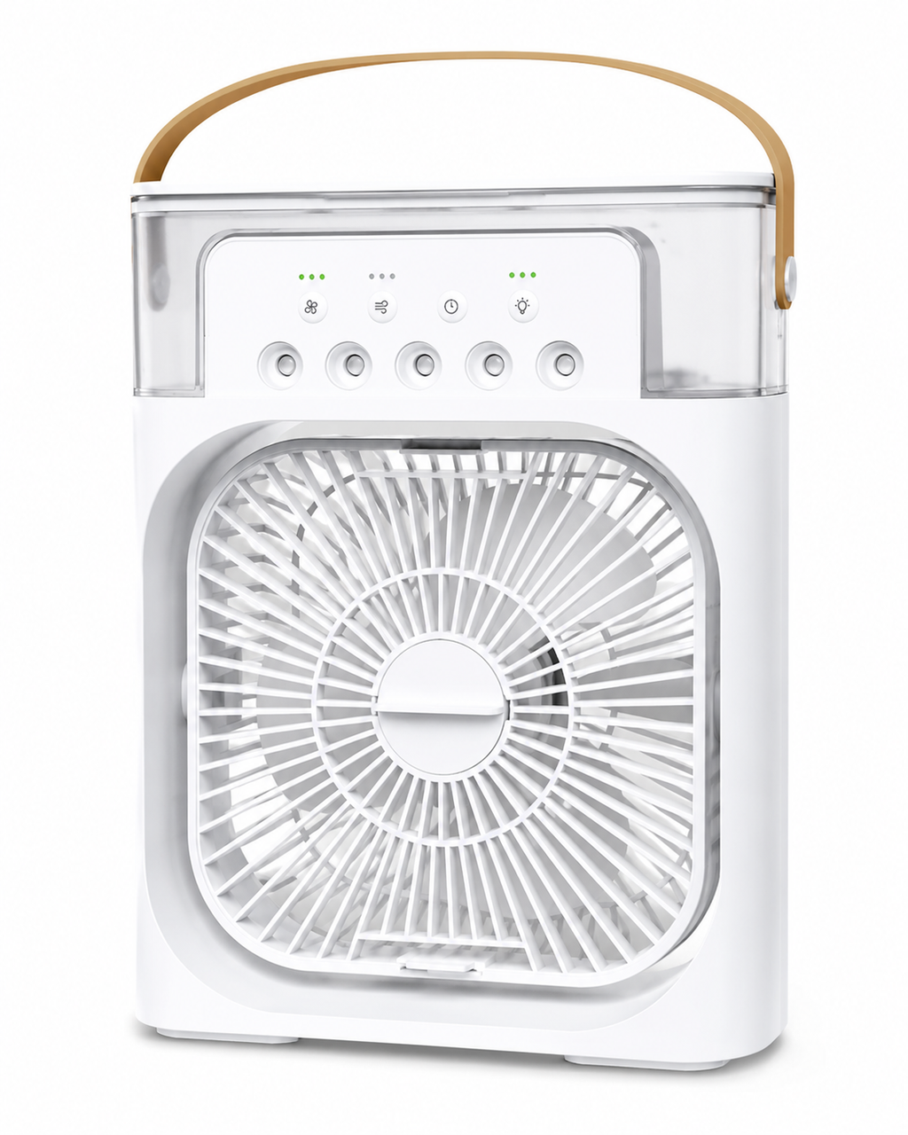 Frescura al Instante - Ventilador Eléctrico Con Humidificador