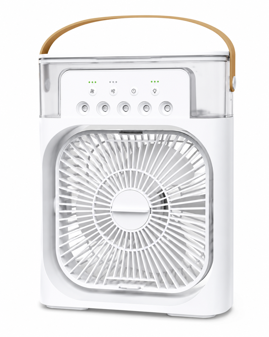 Frescura al Instante - Ventilador Eléctrico Con Humidificador