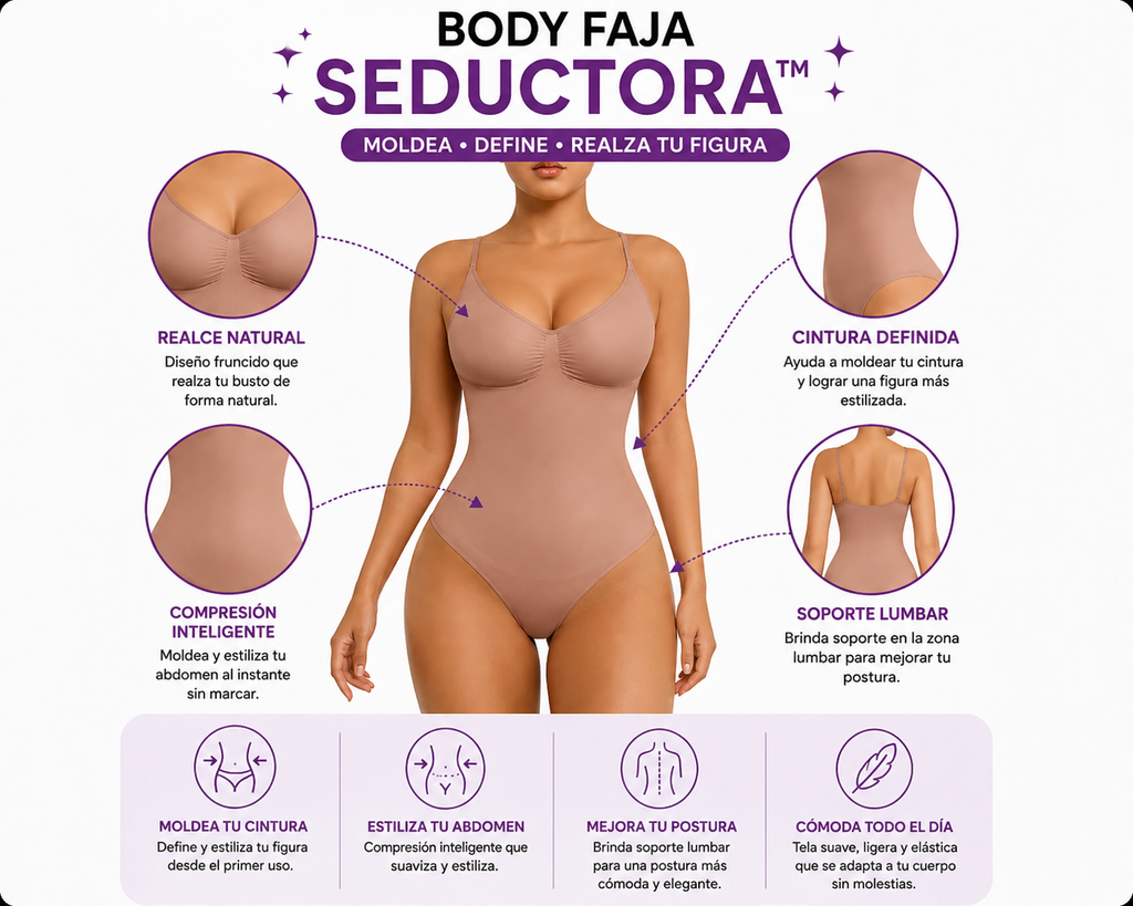 Silueta Estilizada al Instante - Body Faja Seductora