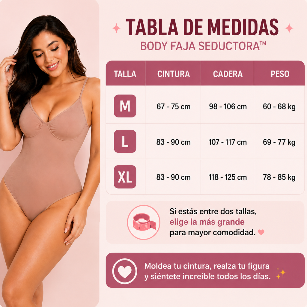 Silueta Estilizada al Instante - Body Faja Seductora