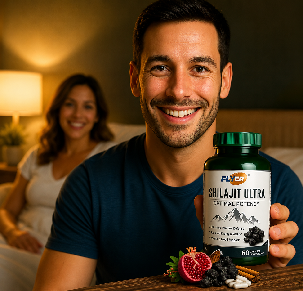 Recupera tu Energía - Shilajit Ultra 100% Natural de Alta Montaña