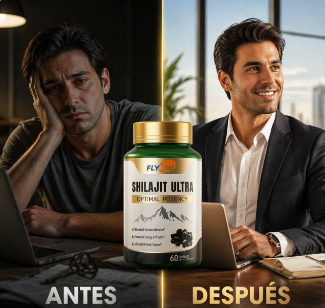 Recupera tu Energía - Shilajit Ultra 100% Natural de Alta Montaña