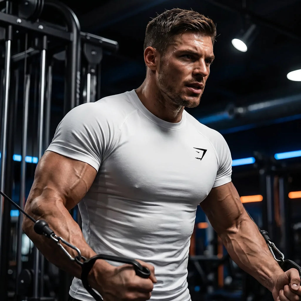 Silueta Definida al Instante – Playera Deportiva Gymshark short