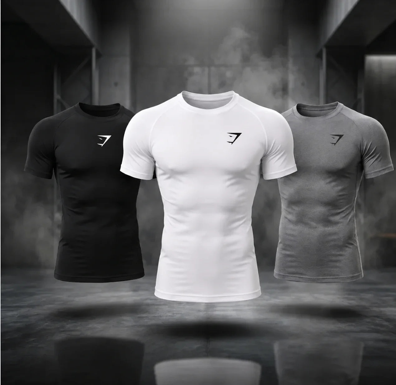 Silueta Definida al Instante – Playera Deportiva Gymshark short